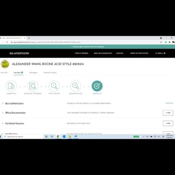 Alexander Wang Rockie Acid Style #205214 - Picture 15 of 15